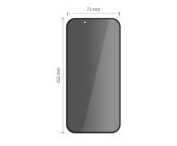 TECH-PROTECT Glass Spy+ 2-Pack do Iphone 17 Air Privacy 5906302319312 - 1359621 - zdjęcie 2